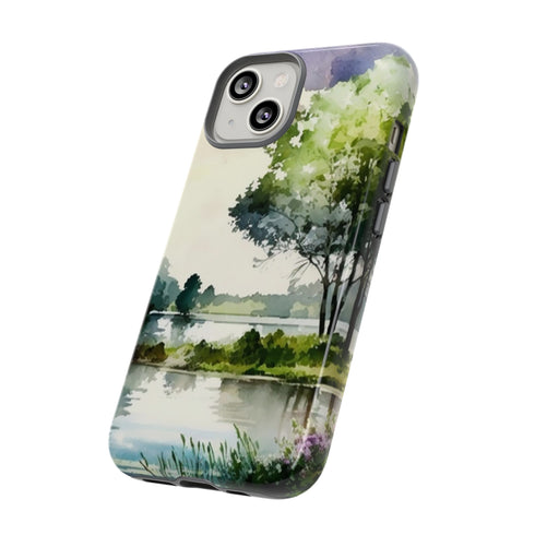 Summer Day by the Lake - Impact Resistant Phone Case